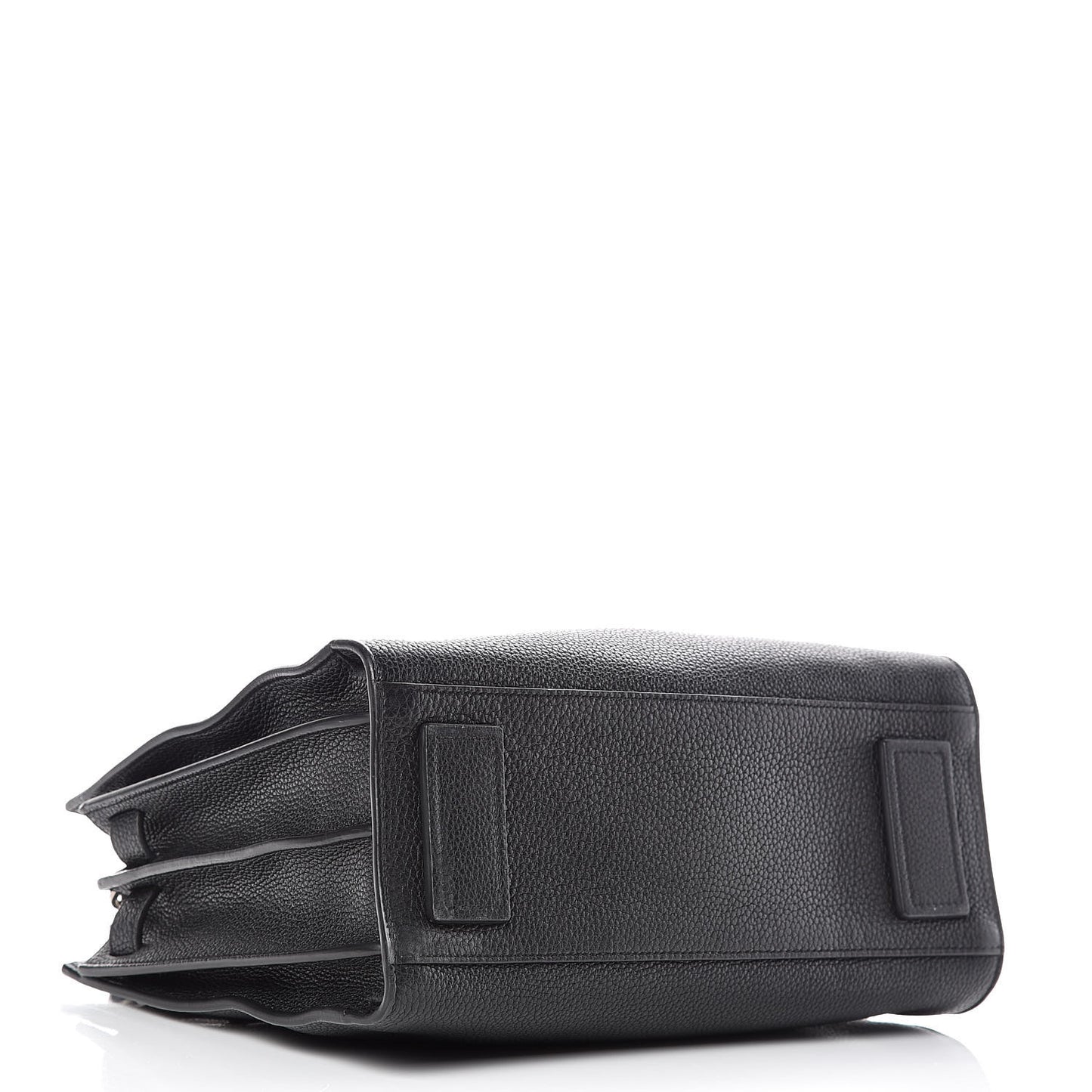 Grained Calfskin Baby Sac De Jour Souple Black