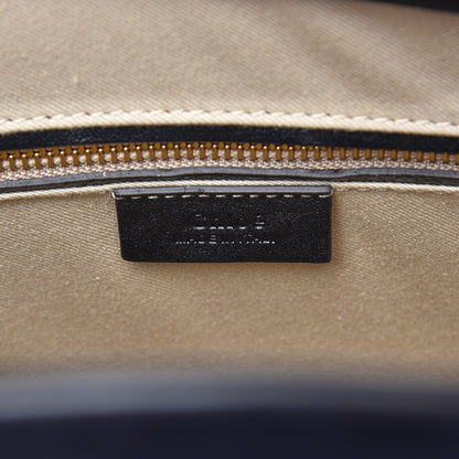 Chloe Calfskin Suede Medium Pixie Bag Full Blue 7 of 8