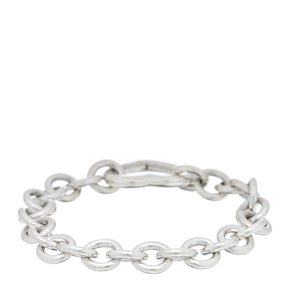 Tiffany Sterling Silver Open Heart Clasp Bracelet 2 of 3