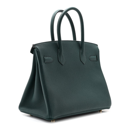 Hermes Togo Birkin 30 Vert Cypress 3 of 11