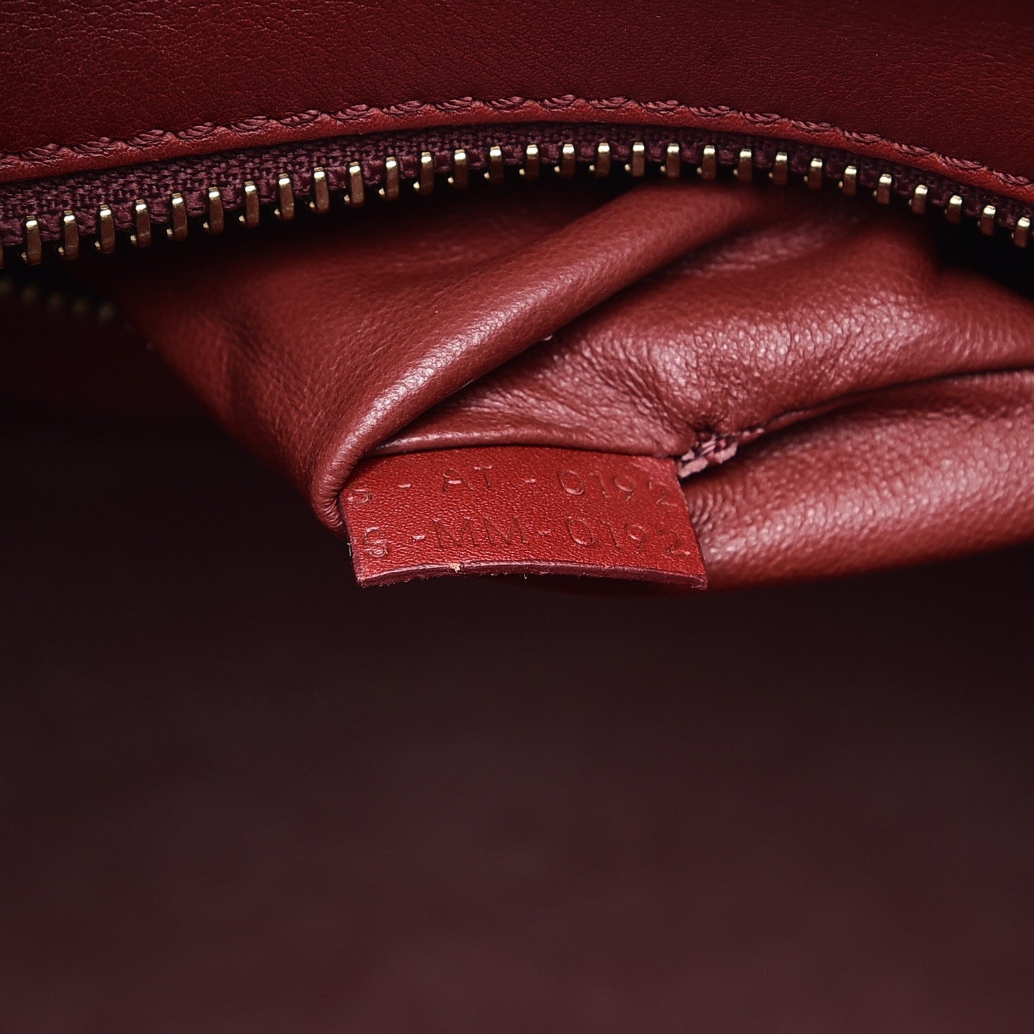 Celine Smooth Calfskin Mini Luggage Burgundy 8 of 16