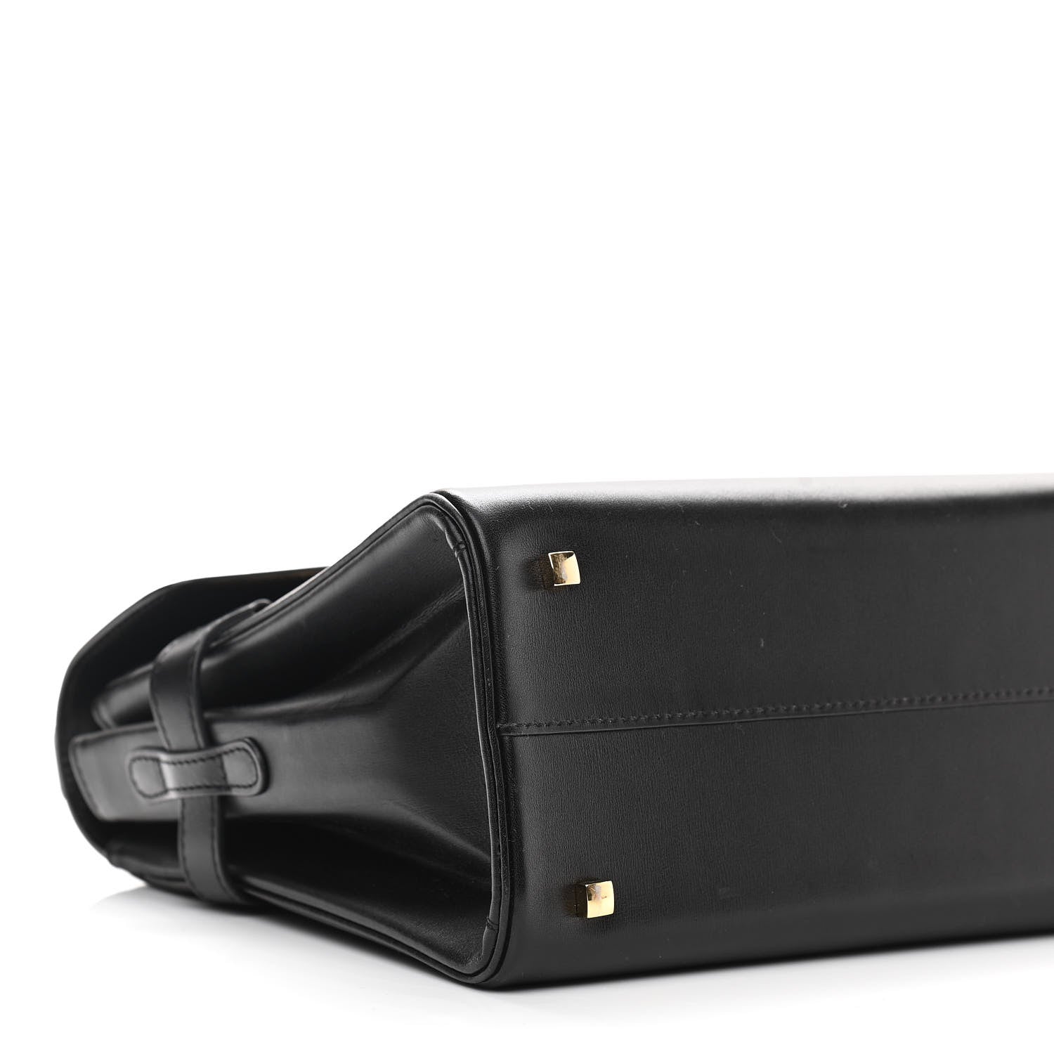 Delvaux Calfskin MM Tempete Satchel Black 7 of 11