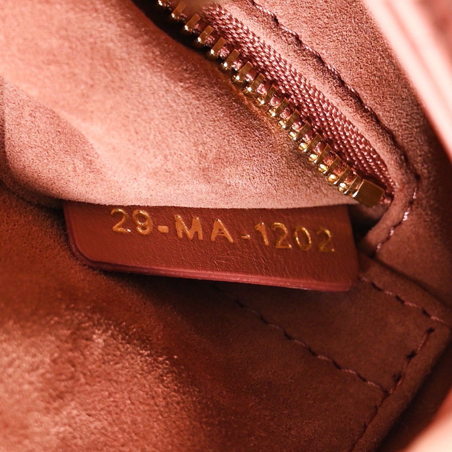 Lambskin Cannage Small My ABCDior Lady Dior Rust