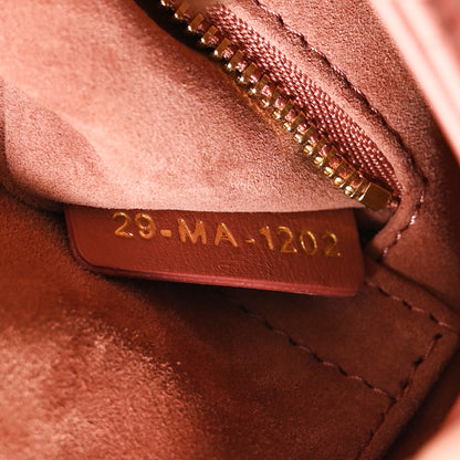 Christian Dior Lambskin Cannage Small My ABCDior Lady Dior Rust 7 of 10