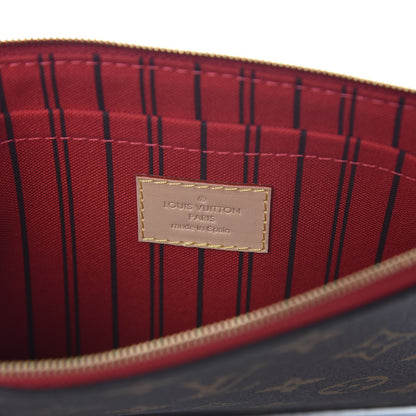 Louis Vuitton Monogram Neverfull MM GM Pochette Cherry 6 of 7