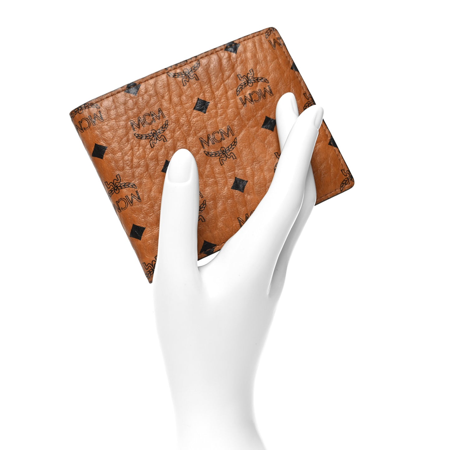 Visetos Small Flap Wallet Cognac