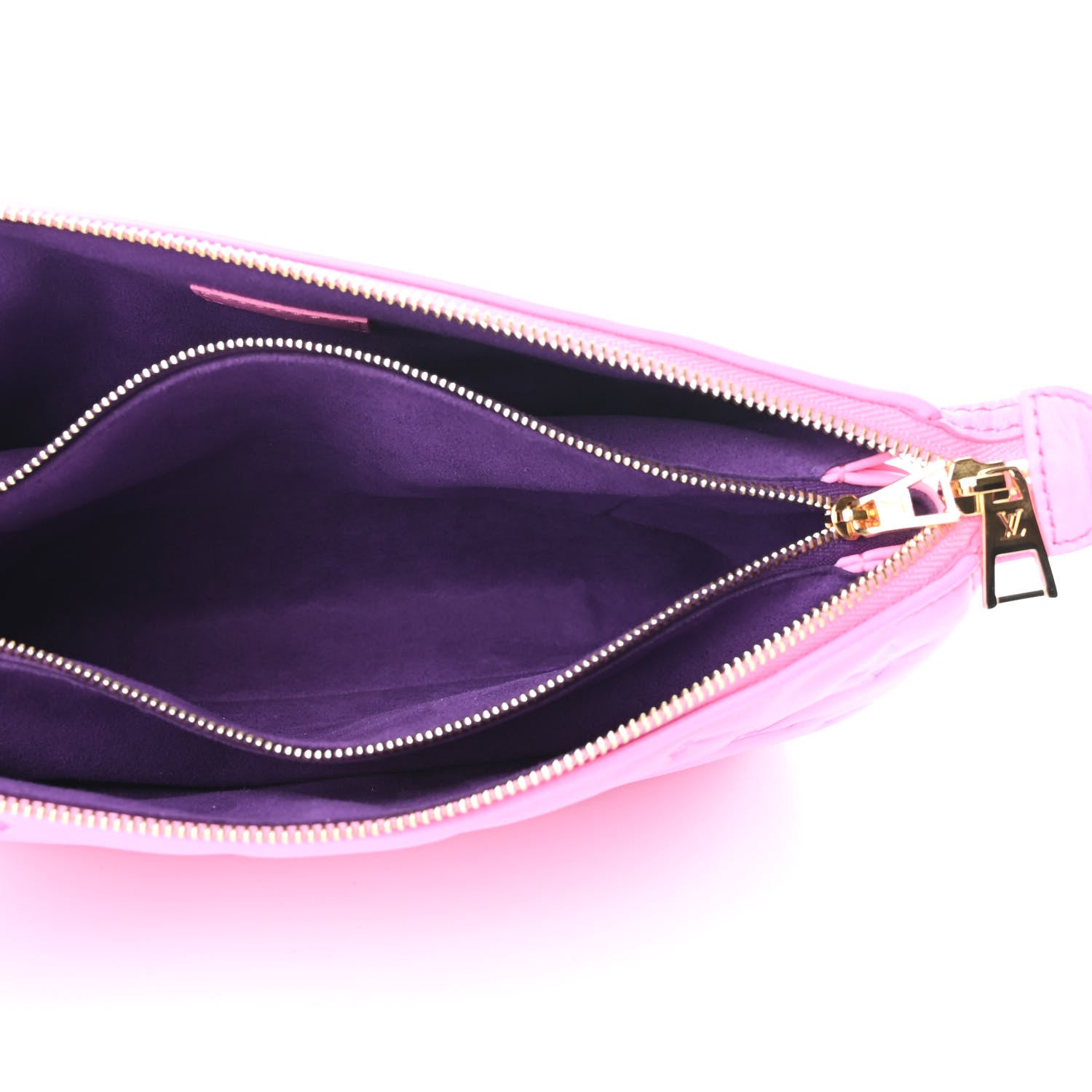 Louis Vuitton Lambskin Embossed Monogram Vuittamins Coussin PM Rose Violet 4 of 4
