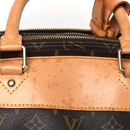 Louis Vuitton Monogram Alize 2 Compartment Luggage Travel Bag 10 of 11