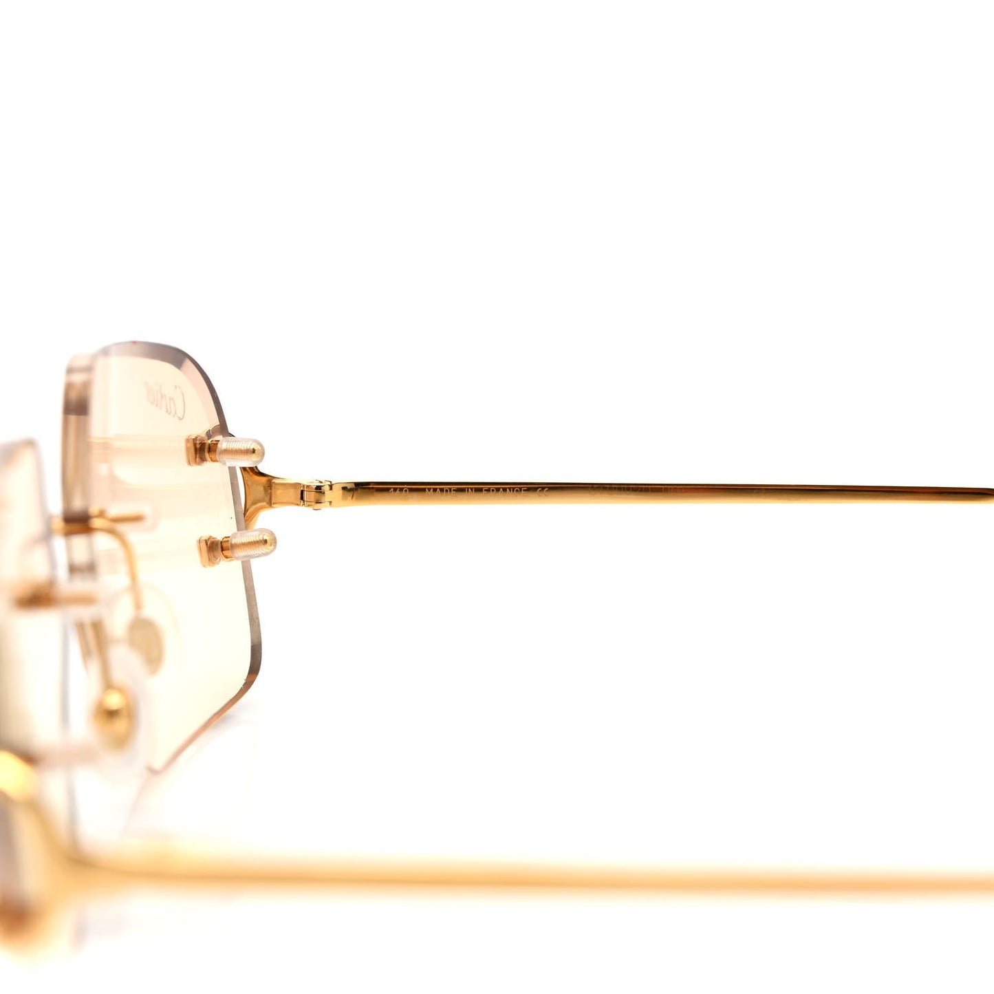 Signature C De Cartier Sunglasses Gold