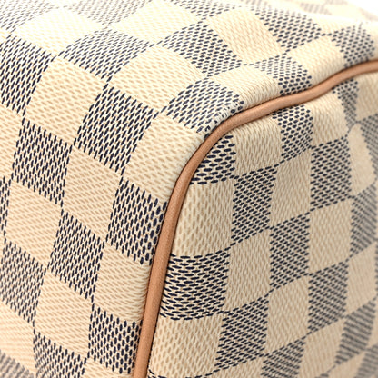 Louis Vuitton Damier Azur Speedy 30 10 of 10