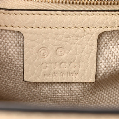 Gucci Dollar Calfskin Medium Soho Top Handle Satchel Ivoire 6 of 10