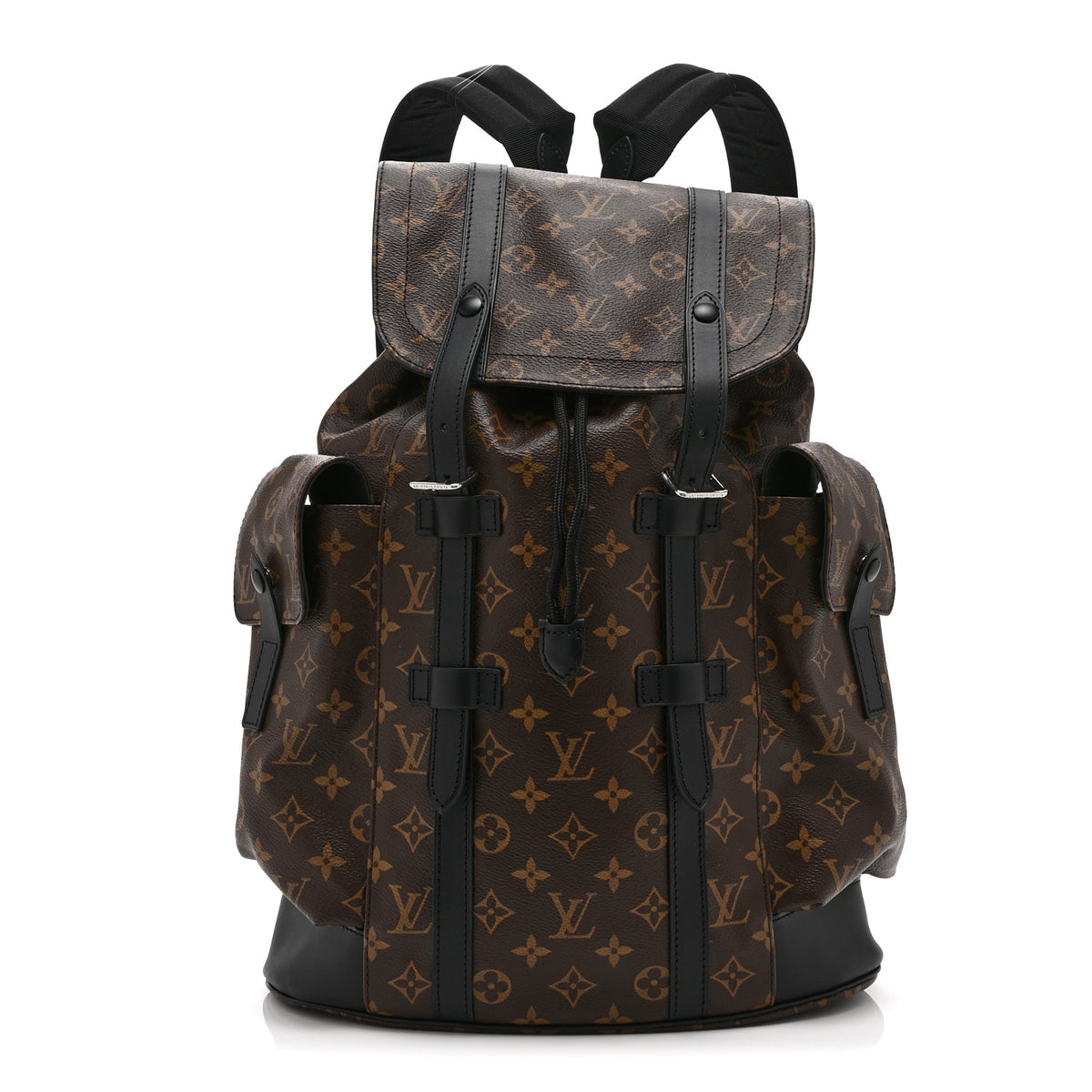 Louis Vuitton Monogram Macassar Christopher MM Backpack 1 of 9