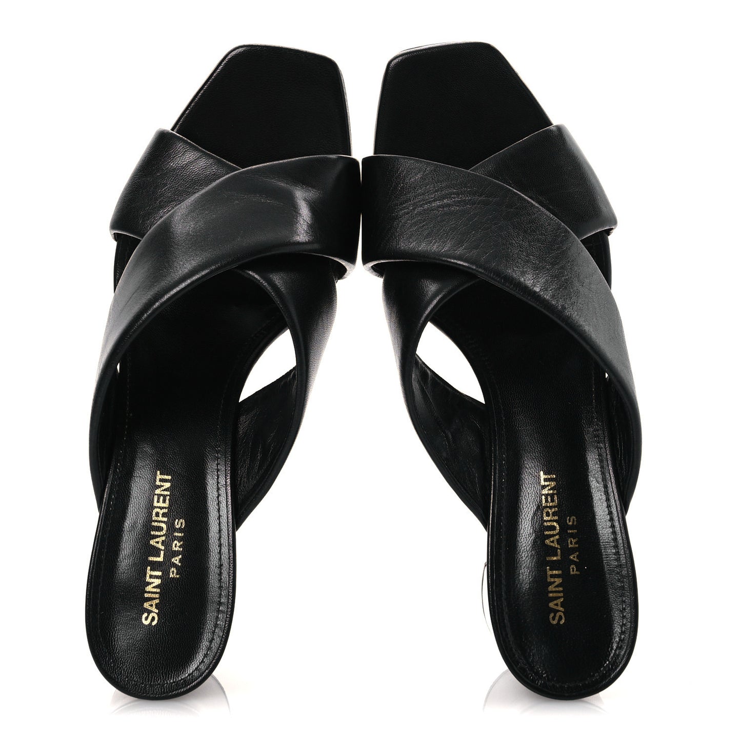 Calfskin LouLou 70 Mules 39 Black