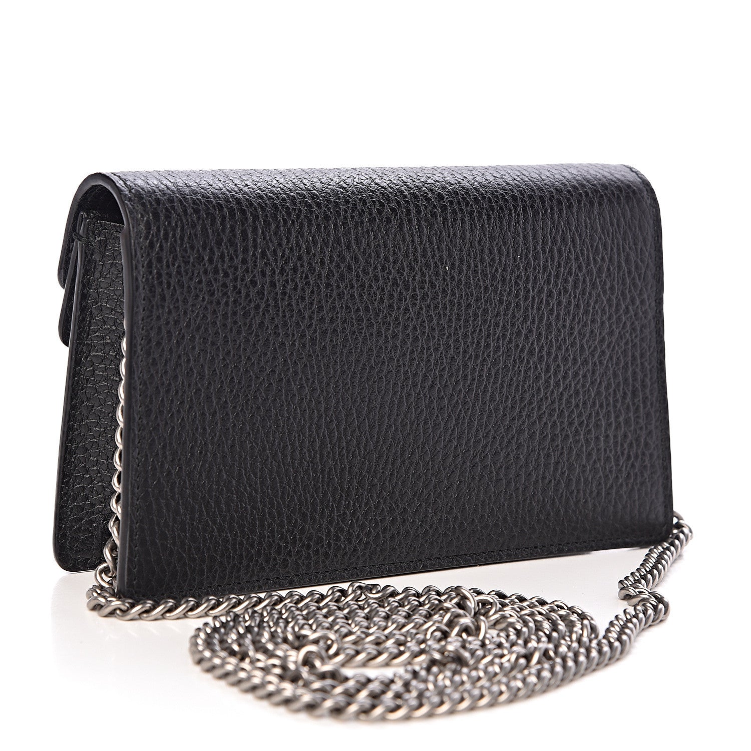 Gucci Calfskin Super Mini Dionysus Shoulder Bag Black 3 of 10