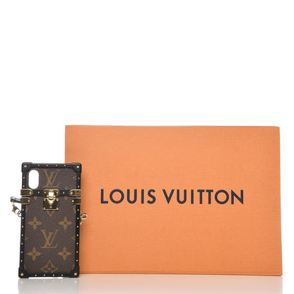 Louis Vuitton Monogram Eye-Trunk iPhone X Case 8 of 8