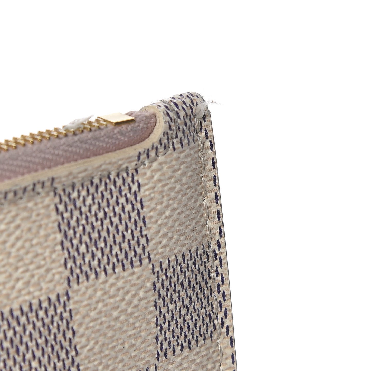 Damier Azur Neo Neverfull MM Rose Ballerine