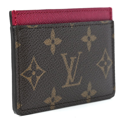 Louis Vuitton Monogram Card Holder Fuchsia 3 of 10