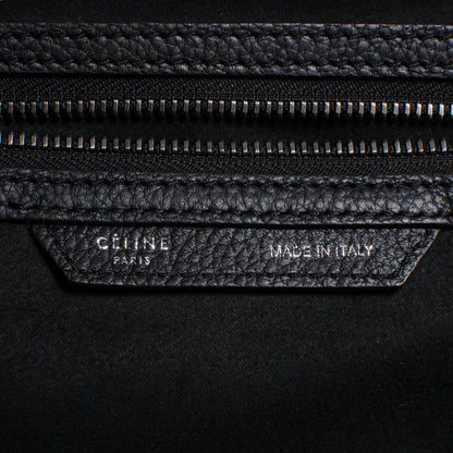 Celine Drummed Mini Luggage Black 8 of 9