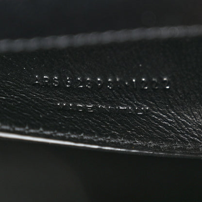 Saint Laurent Grain de Poudre Medium Classic Monogram Cassandra Top Handle Black 7 of 11