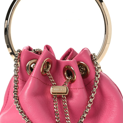 Jimmy Choo Calfskin Micro Bon Bon Bag Candy Pink 7 of 9