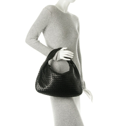 Bottega Veneta Nappa Intrecciato Small Veneta Hobo Nero Black 2 of 8