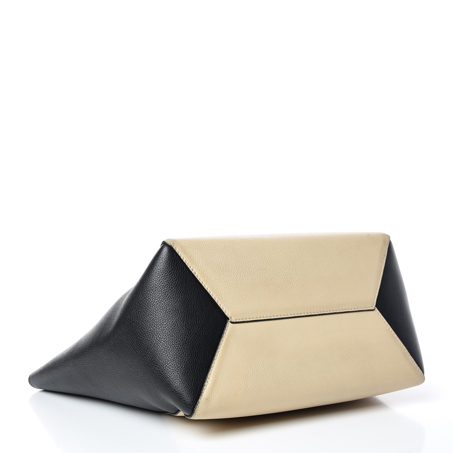 Louis Vuitton Calfskin Lockme Cabas Vanille Black 4 of 18