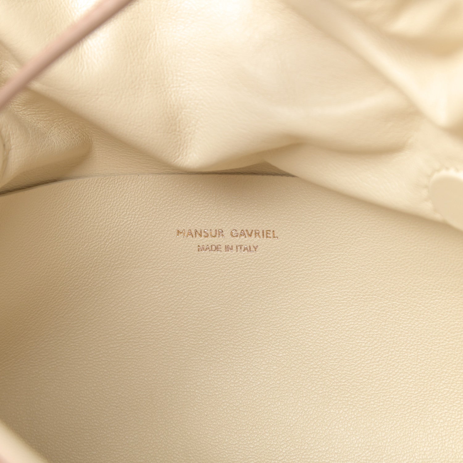 Mansur Gavriel Lambskin Mini Protea Bag Biscotto 6 of 9