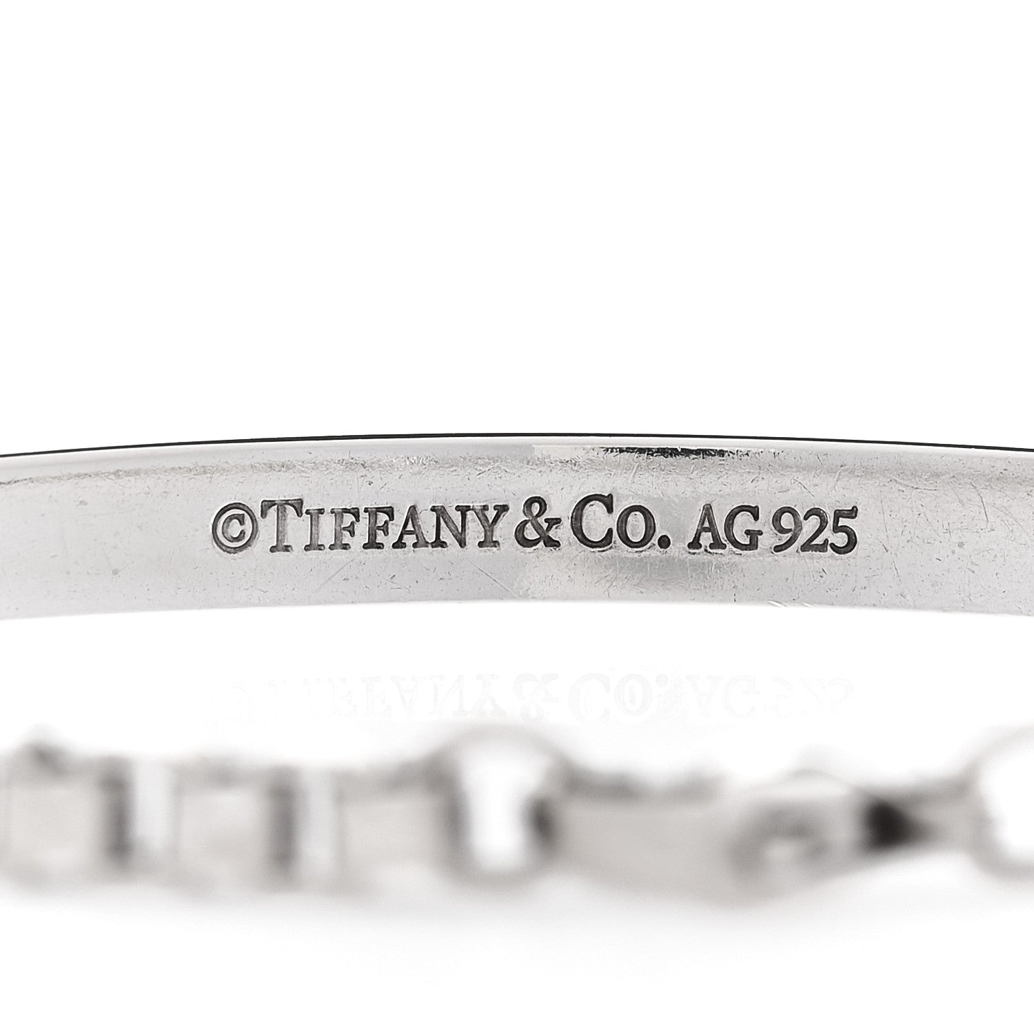 Tiffany Sterling Silver Venetian Link ID Bracelet 3 of 3