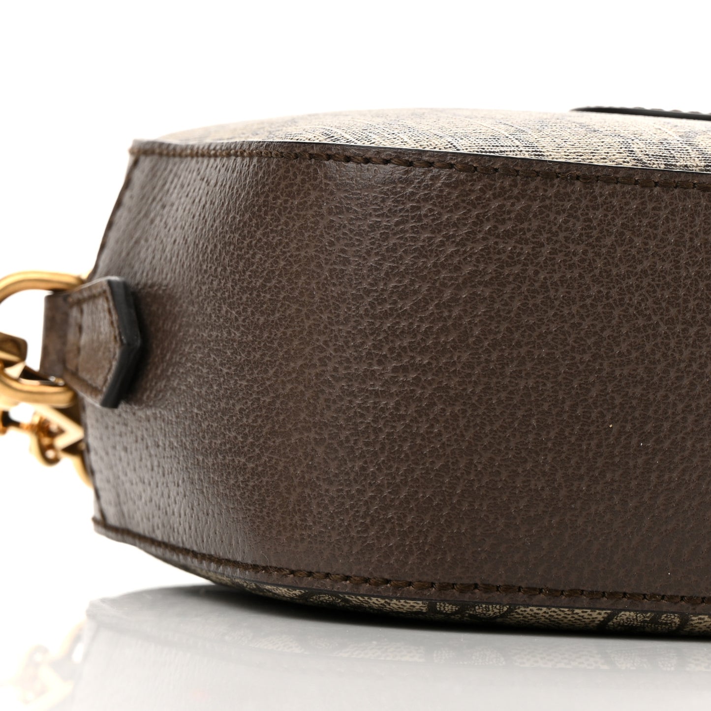 GG Supreme Monogram Web Neo Vintage Shoulder Bag Beige New Acero Crop