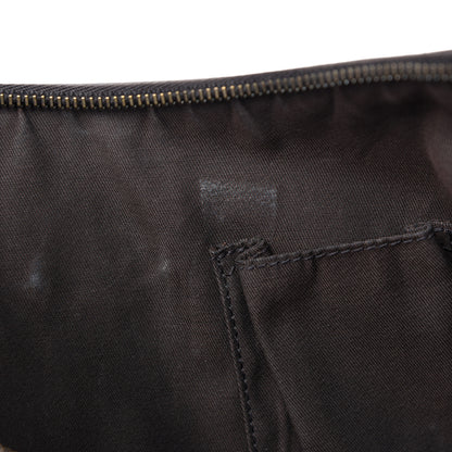 Gucci Monogram Web Medium Half Moon Hobo Dark Brown 20 of 21