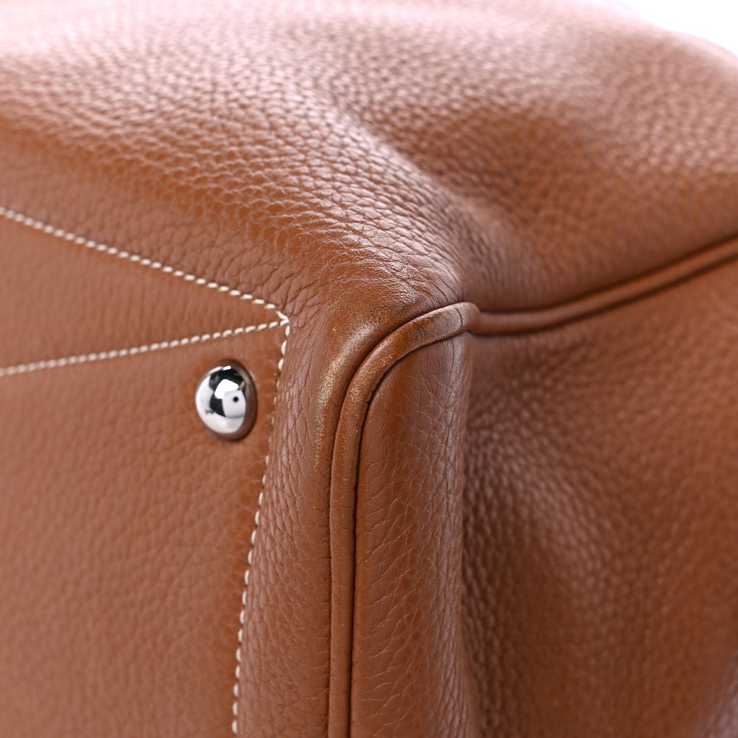 Hermes Taurillon Clemence Victoria II 35 Gold 11 of 21