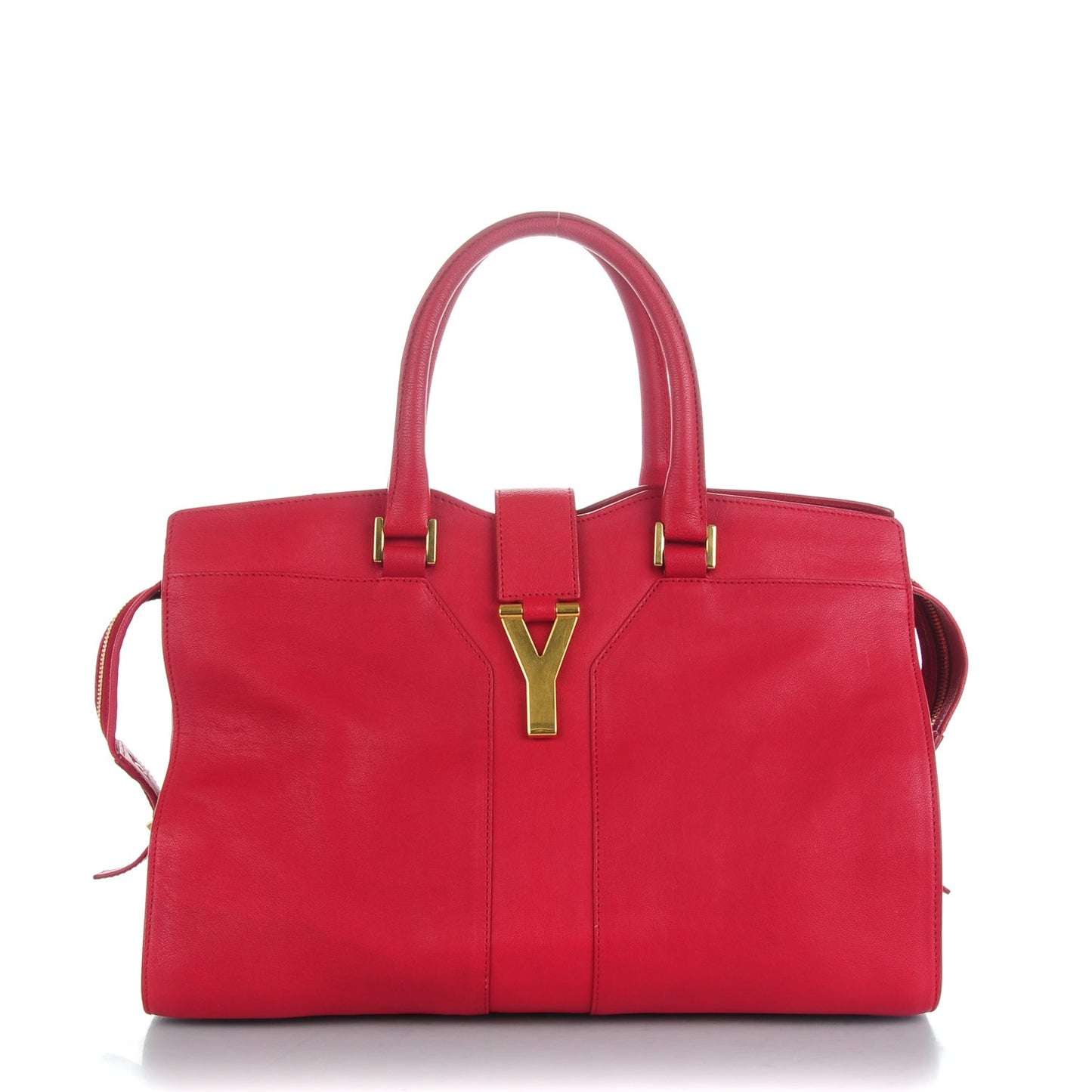 Sheepskin Medium Cabas ChYc Red
