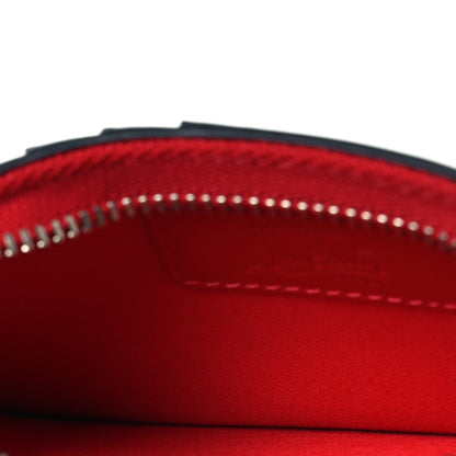 Christian Louboutin Calfskin Loubinthesky Credilou Zipped Card Holder Loubi 5 of 9