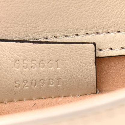 Gucci Wonka Grain Calfskin Mini Diana Tote Bag Mystic White Orange Fluo 7 of 11