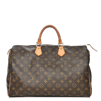 Louis Vuitton Monogram Speedy 40 1 of 13