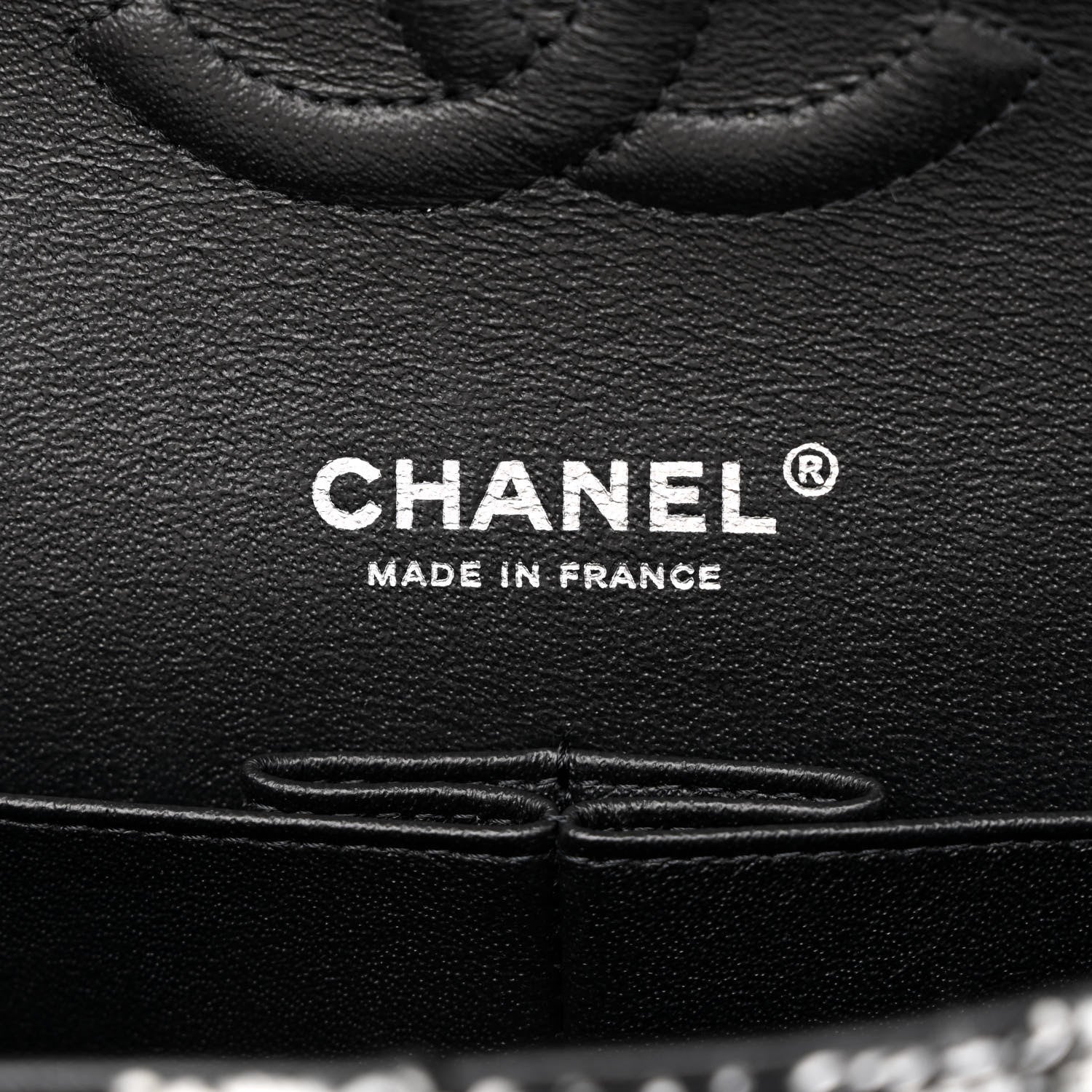 Chanel Tweed Quilted Tartan Medium Double Flap Black White 6 of 10