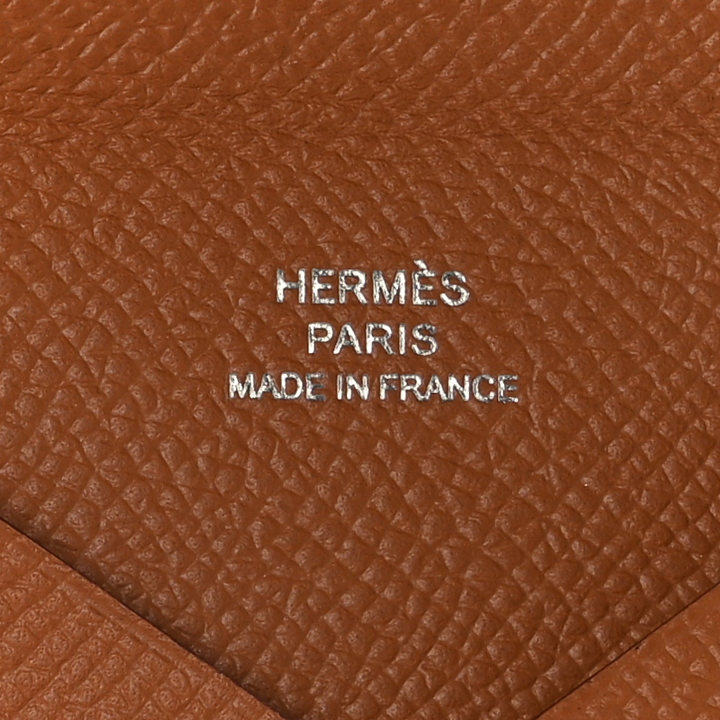 Epsom Calvi Card Case Gold