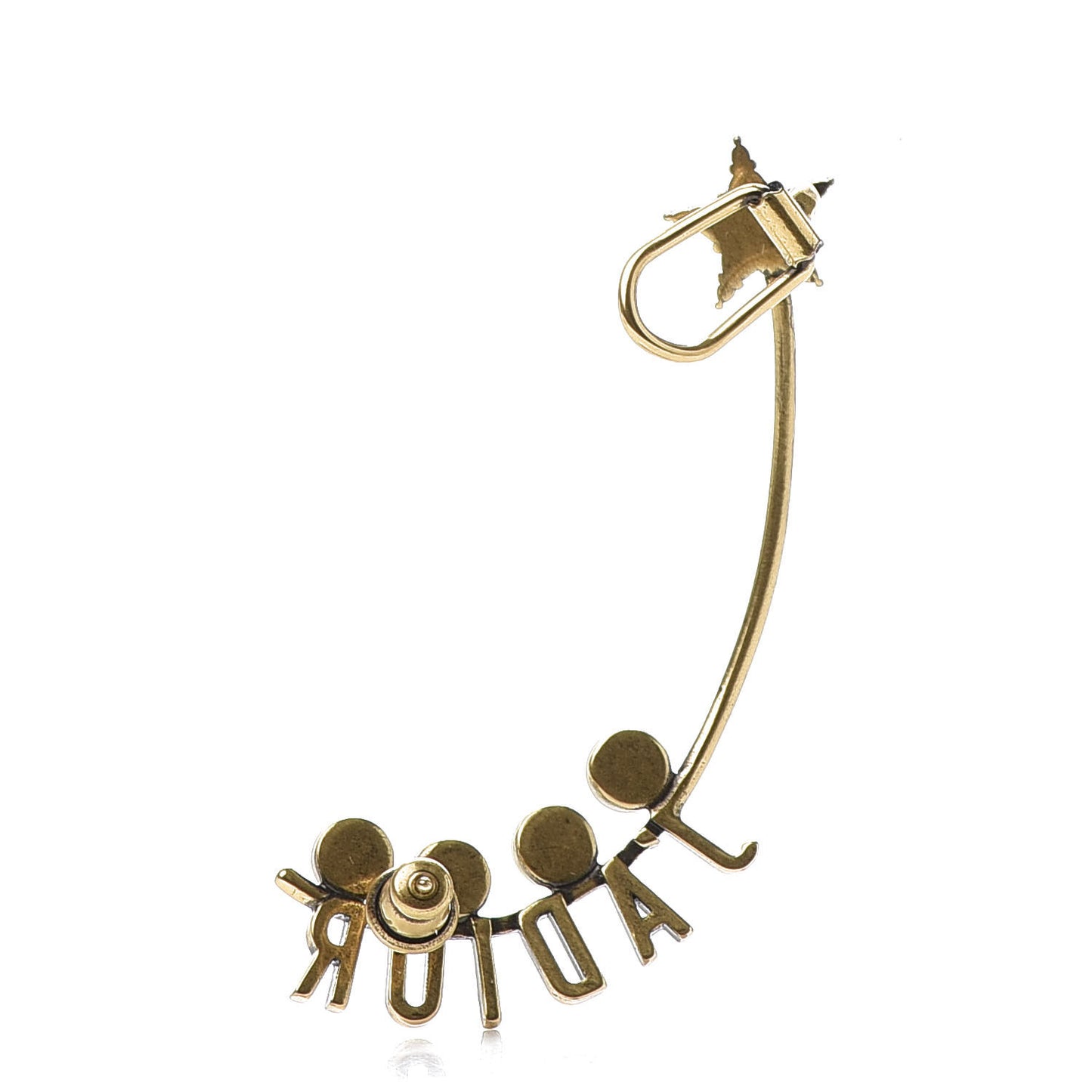 Pearl Crystal J'Adior Earring Gold