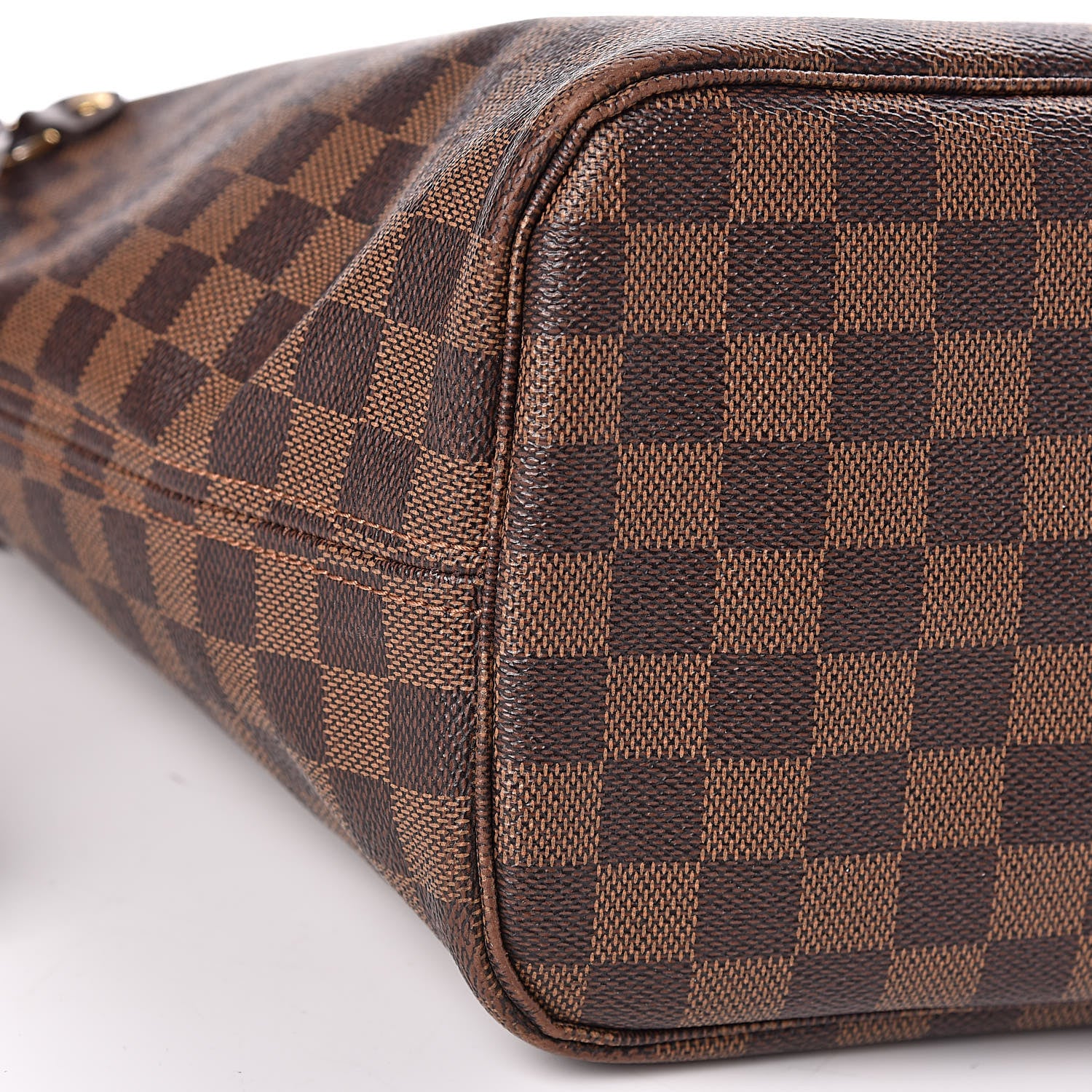 Louis Vuitton Damier Ebene Neo Neverfull MM Rose Ballerine 18 of 20