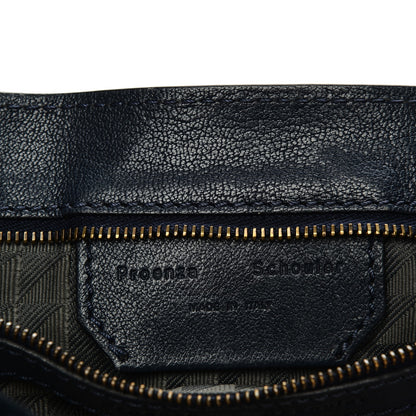 Proenza Schouler Lambskin PS1 Extra Large Satchel Indigo 7 of 9