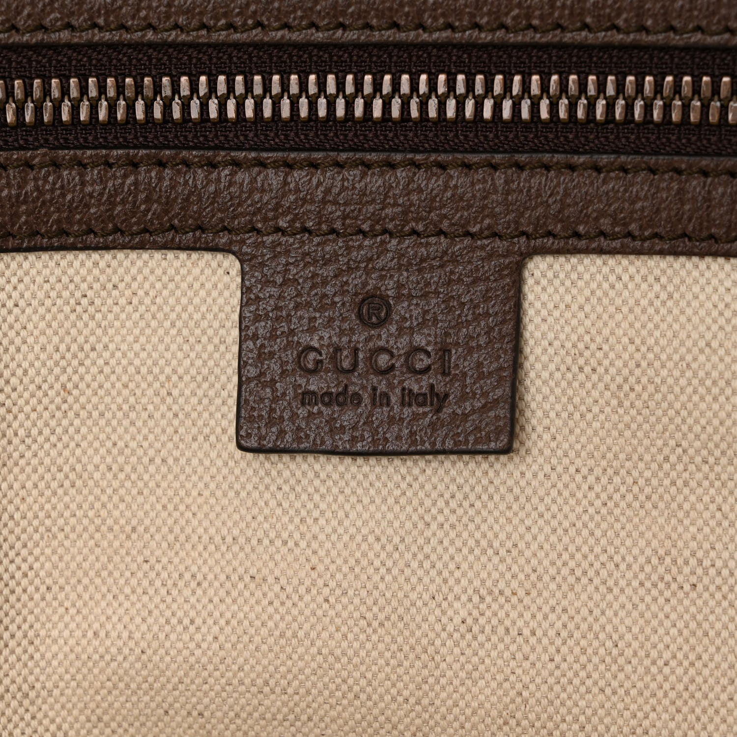 Gucci GG Supreme Monogram Medium Ophidia Day Backpack Brown 6 of 10