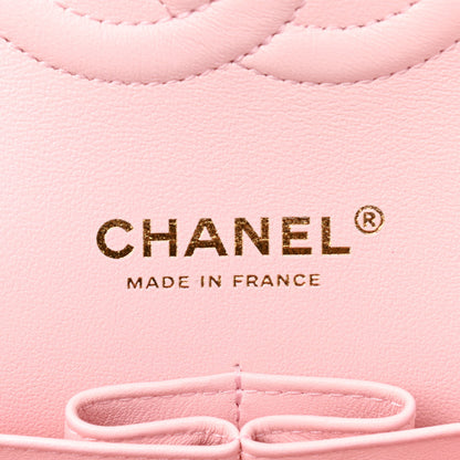 Chanel Caviar Quilted Medium Double Flap Light Pink 6 of 12