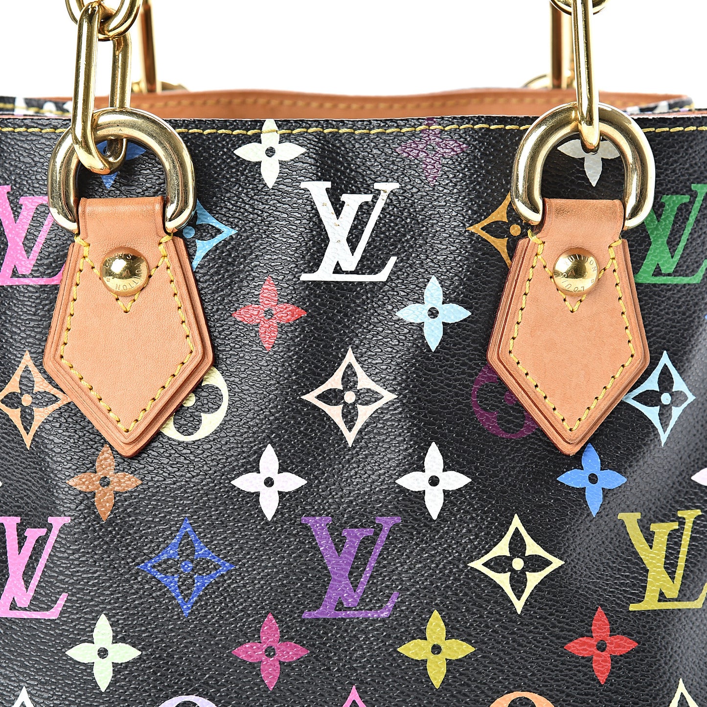 Monogram Multicolor Audra Black