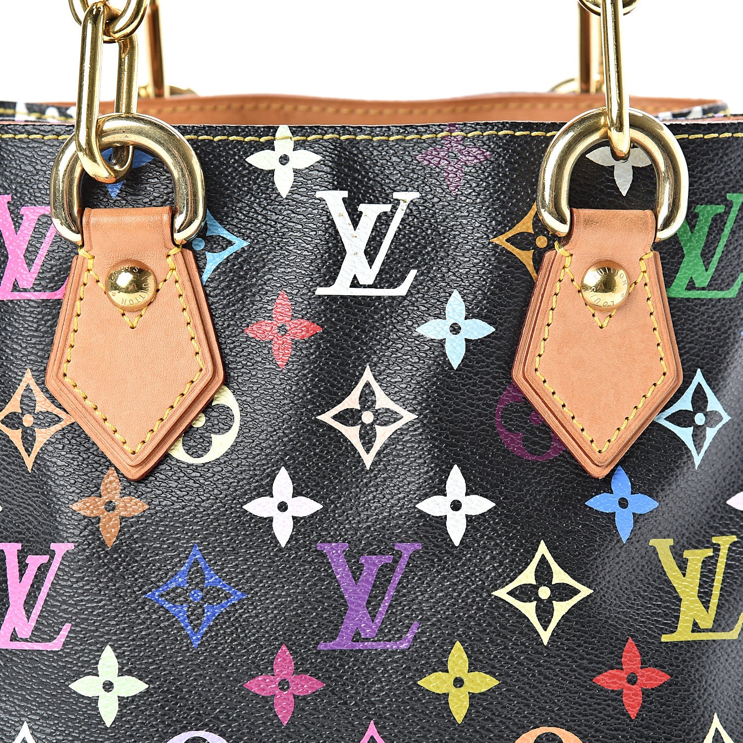 Louis Vuitton Monogram Multicolor Audra Black 8 of 12