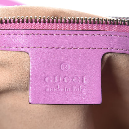 Gucci Calfskin Matelasse Medium GG Marmont Shoulder Bag Candy Mousse 6 of 13