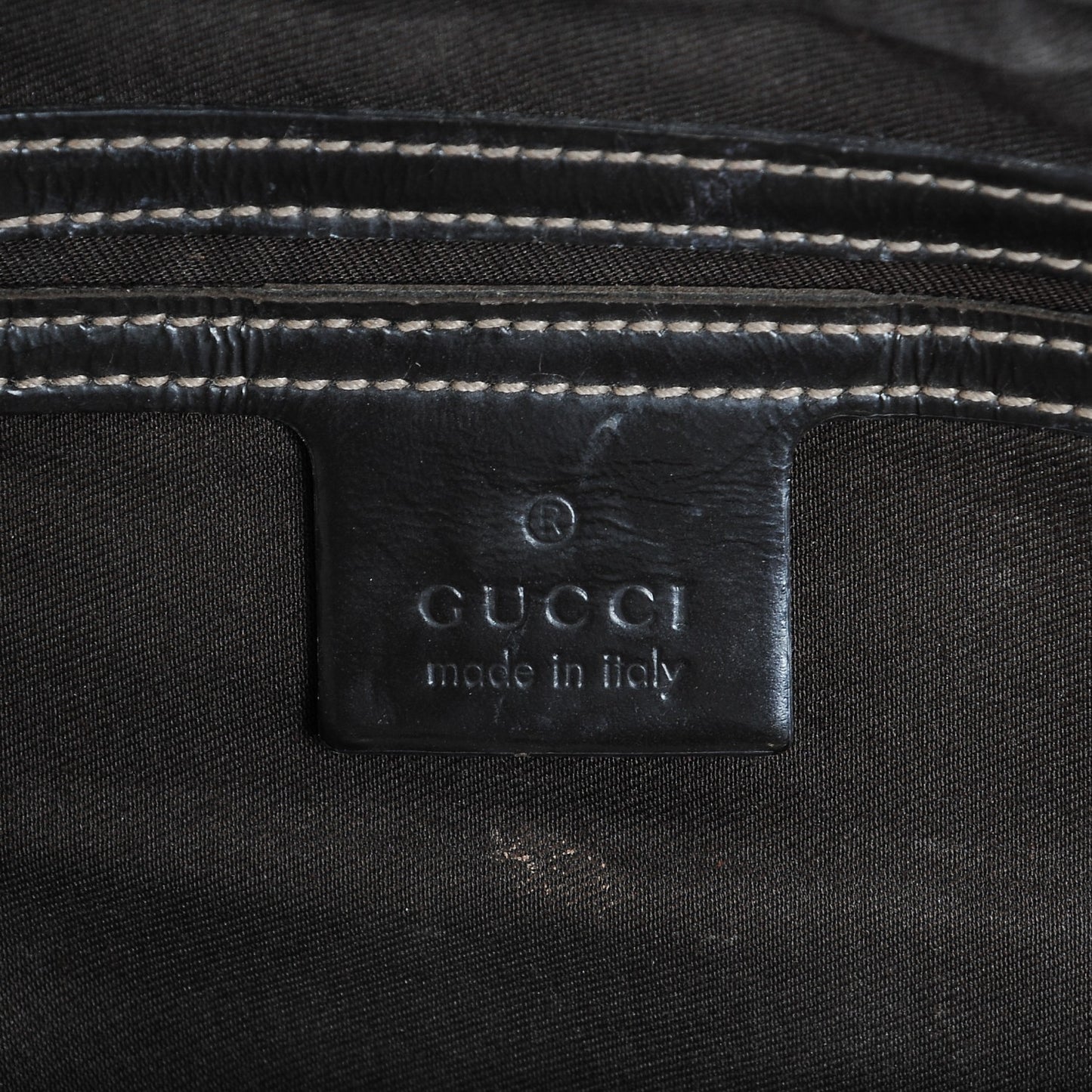 Monogram Guccissima Hearts Studded Medium Joy Boston Dark Brown
