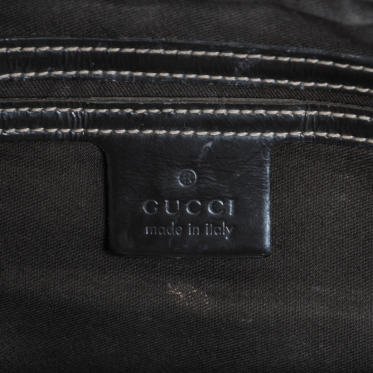 Gucci Monogram Guccissima Hearts Studded Medium Joy Boston Dark Brown 6 of 6