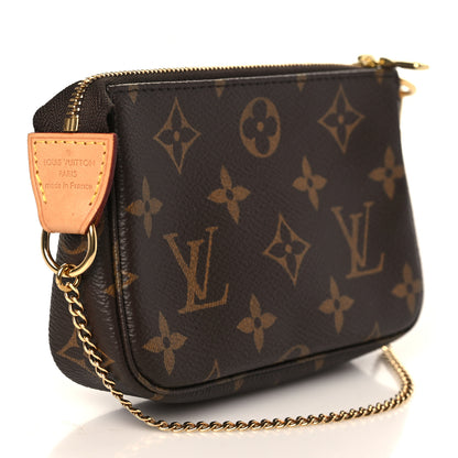 Louis Vuitton Monogram Mini Pochette Accessories 3 of 8