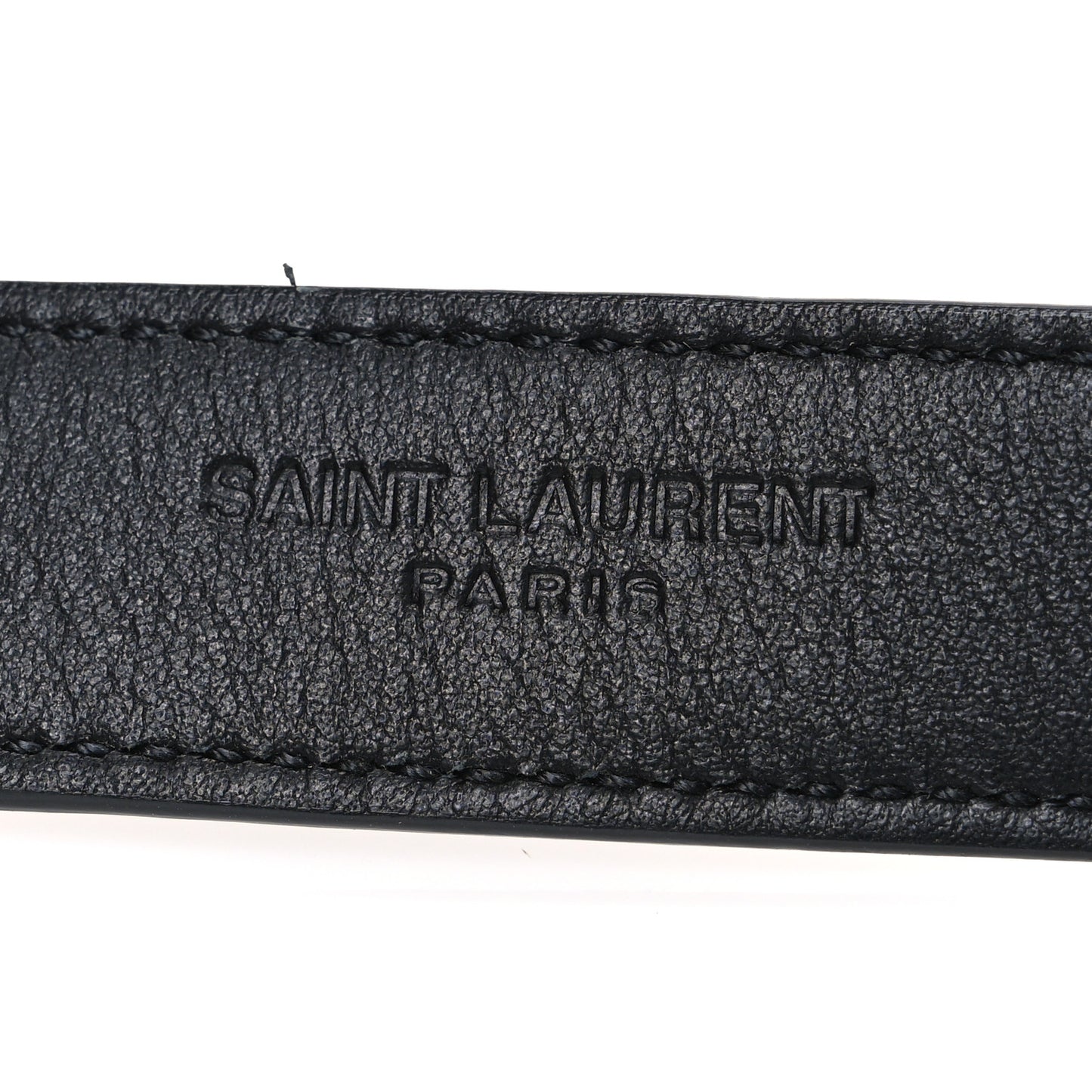 Patent Calfskin Snakeskin Embossed 20mm Cintura Belt 85 34 Black