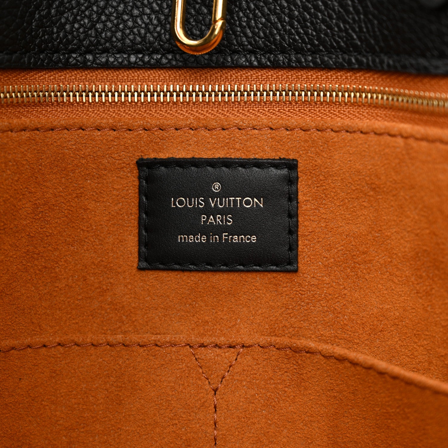 Louis Vuitton Empreinte Monogram Giant Onthego MM Black 6 of 12